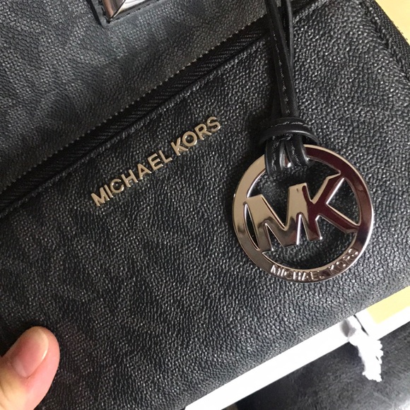 🌸⭐️Mk Grayson Satchel set⭐️crossbody/chain/black - Picture 2 of 7